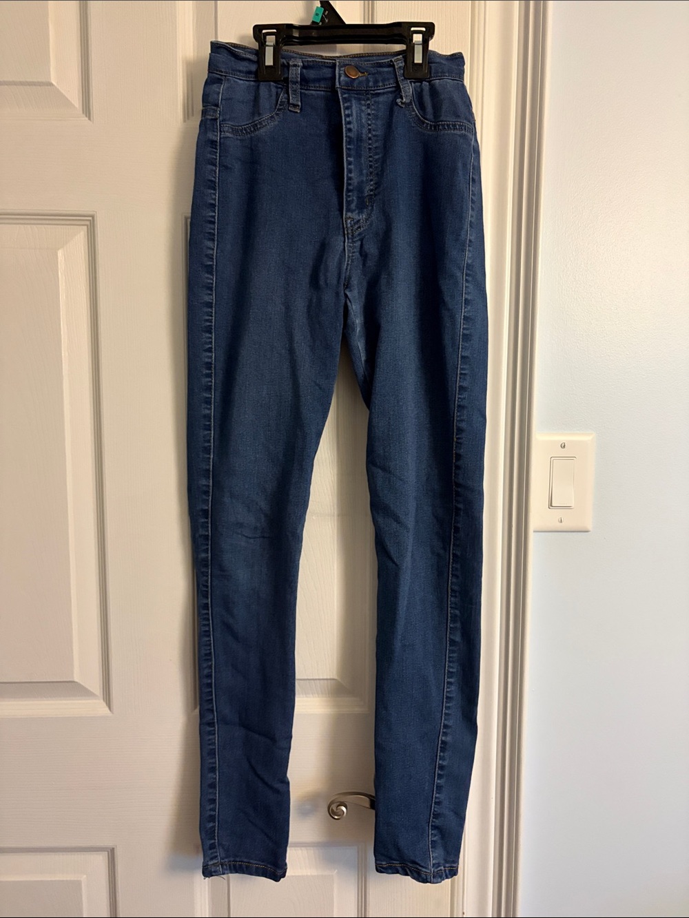 Fashion Nova Classic High-Rise Blue Jeans